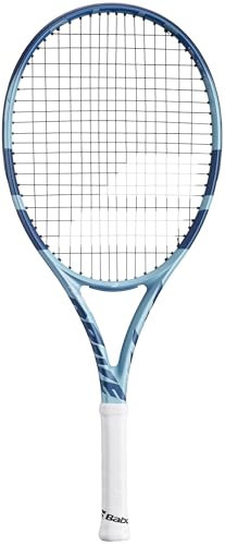 Babolat, Tennisschläger Modell Pure Drive Junior 26 Gen11, Farbe Blau, Graphitrahmen, Besaitungsplan 16x19 16x17, Entwickelt für Wettkampfspieler von 140 bis 150 cm, Leistungsstarker Schläger