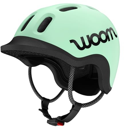 woom Ready Kinderhelm – Kinder Fahrradhelm mit Visier und Aufprallschutz – Komfortabler Fahrradhelm für Kinder für Jungen & Mädchen – Verstellbarer Helm für Kinder