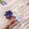 Anboor 2 Stück Katzenpfoten-Squishies-Drückspielzeug, weiche klebrige Squishies-Stressentlastungs-Sinnesspielzeug, neuartiges Fidget-Spielzeug für Erwachsene und Teenager(Galaxis, Regenbogen)