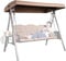 Replacement Canopy Top cover Outdoor Patio Swing Canopy Replacement Top Cover 2 3 Seater(198x125cm/79x49inch)