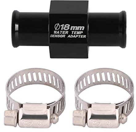 Sensore Temperatura Acqua Tubo per flessibile Giunto Temperatura Acqua Adattatore per Sensore per Moto Universale(18mm)