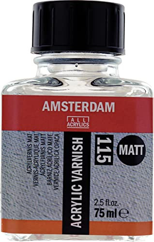 Amsterdam Protection - Acryl Firnis 115 Matt 75 ml - Nicht vergilbende flexible Versiegelung für Acryl- & Ölgemälde