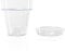 Kalapanta Vaso per Orchidee trasparente in plastica con Fori Drenaggio e Sottovaso - Diametro 14 cm (Confezione singola)