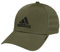 adidas Herren Gameday 3 Strukturierte Stretch Fit Cap, Focus Olivgrün/Schwarz, L/XL