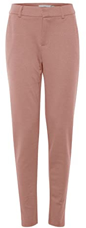 ICHI IHKATE SUS Office PA Damen Hose Stoffhose mit Stretch Enger Schnitt, Größe:M, Farbe:Ash Rose (171514)