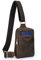 Contacts Herren Unisex Bauchtasche Brusttasche mit Kreditkartenfächern und Reißverschlusstaschen Verstellbarer Gürtelschlinge Crossbody Kleine Umhängetasche für Outdoor Workout Wandern