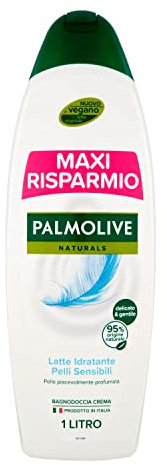 Palmolive Bagnoschiuma Latte Idratante 1000ml, 1000ml