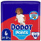 Dodot Pants Windelhöschen Größe 6, 48 Windeln, 14 kg - 19 kg, mit auslaufsicherer Barriere zur Verhinderung von Leckagen von hinten