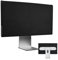 CaSZLUTION Monitor Cover Kompatibel mit Apple 32 Zoll Pro Display XDR - Anti-Static Monitor Staubschutz Computer Bildschirm Schutzhülle - Schwarz