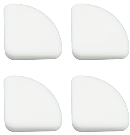 [Confezione da 36] Paracolpi per Bambini con Bordo Sottile e Colori Assortiti, Paraspigoli e Protezioni per Mobili, Tavolo, Finestre, Letto, ecc. (Bianco)