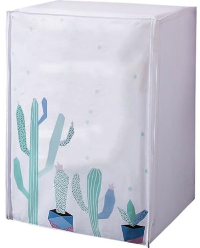 Luxylei Washing Machine Cover Waterproof Clothes Washer Dust Dryer Cover Lid Tumble Dustproof Cover Case for Drum Washing Machine