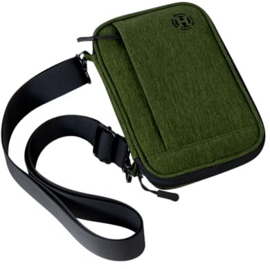 Harrows Smart Case Darttasche & Dart-Etui für 3 oder 6 Darts | Robustes Eva-Case mit Stoff-Finish | Für montierte Darts | Profi Zubehör für Anfänger & Fortgeschrittene (6 grün)