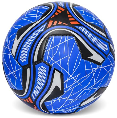 Kids Lightweight Football Ball Size 5 Indoor | Outdoor Football - Easy to Kick Ideal for Small Hands Ultimate Fun for Young Players