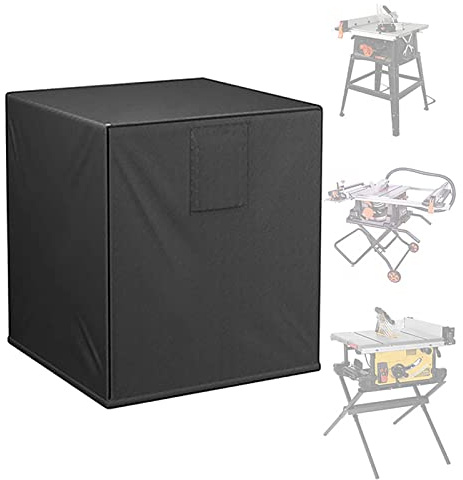 Table saw cover,Miter Saw Cover, Planers Cover,effective protection tablesaw from water and dust, suitable for most table saw covers and Miter Saw covers (30L x 30W x 32H)