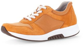 Gabor Damen Low-Top Sneaker, Frauen Halbschuhe,straßenschuhe,Strassenschuhe,Sportschuhe,Freizeitschuhe,Turnschuhe,Mandarine,42 EU / 8 UK