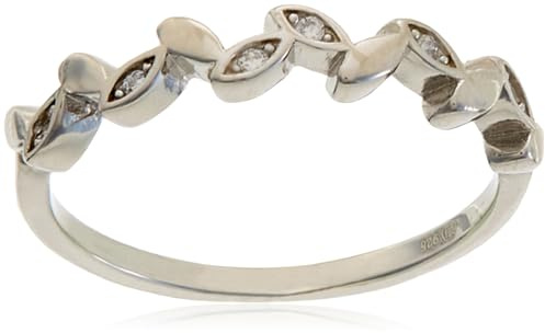 Beneto Ring Charming Silver Ring with Clear Zircons AGG389 - Circuit: 52 mm sBE1411-52 Marke, Estándar, Nicht-Edelmetall, Kein Edelstein