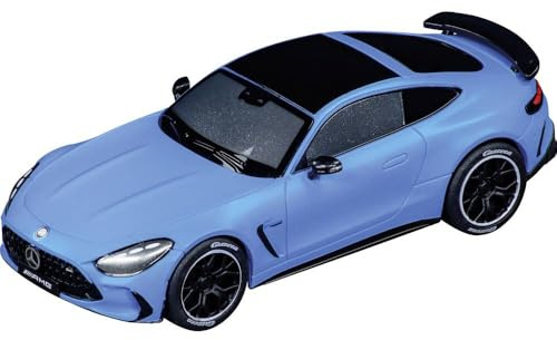 Carrera - 20064252 GO!!! Mercedes-AMG GT 63 - Hyperblue magno | Maßstab 1:43 Slotcar | Kompatibel mit GO!!!, GO!!! Plus & Battery Operated | Authentische Details für Kinder & Erwachsenen