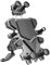 Handyhalterung Motorrad für BMW R 1250 GS Adventure Triple Black 2020-2022, 360° Drehbar Verstellbare Handyhalterung für Motorräder Anti Vibrations Motorrad Lenker Handyklemme