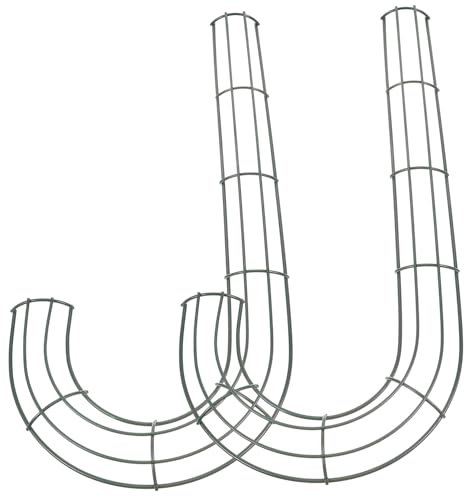 Ciieeo 2St Weihnachtskranzdekoration j Kranzrahmen Weihnachtskranz aus Zuckerstangen weihnachtskranz selber Machen weihnachtsgirlande Ringe hochzeitsdeko Kranzrahmen zum Basteln