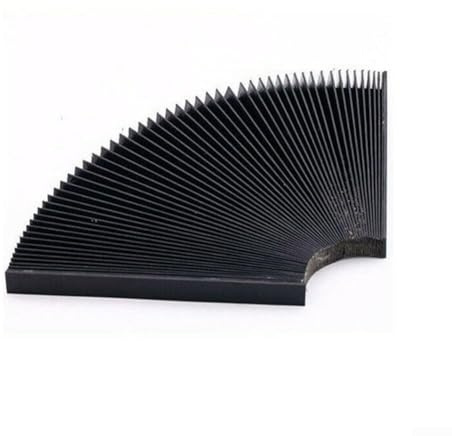 Drhomeam Flexible Akkordeon-Balgabdeckung für CNC-Fräsmaschinen, CNC-Werkzeug-Schutz, Staubtuch, Fräsmaschinen-Schutzhülle (130 mm)