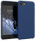 kwmobile Housse Compatible avec Apple iPhone SE (2022) / iPhone SE (2020) / iPhone 8 / iPhone 7 Coque - Housse de téléphone Protection Souple en TPU Silicone - Bleu Marine