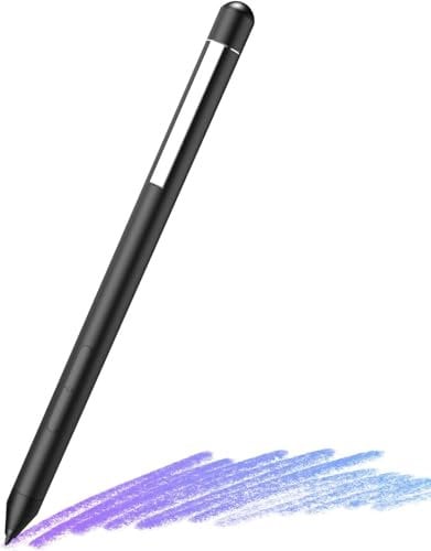 Penna stilo per HP Envy x360 Pavilion x360 Spectre x360 (durata della batteria 300 giorni, scrittura fluida), supporto MPP Tilt Pen con sensibilità alla pressione, Palm Rejection (controllare l'elenco