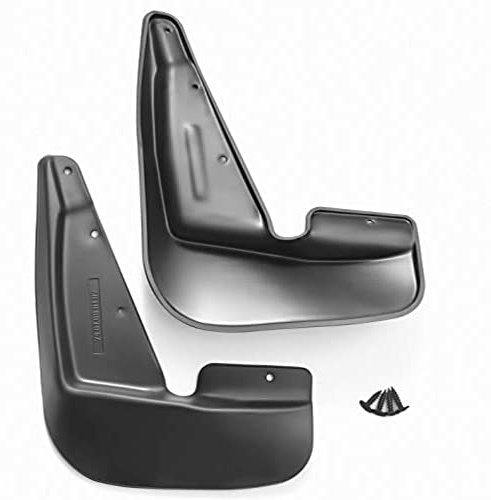 Schmutzfänger Spritzschutz Set – Passgenau für Jeep Compass - > (2011) – vorne – Kotflügelschutz gegen Schmutz, Schnee & Steinschlag – Robustes Kunststoff-Zubehör