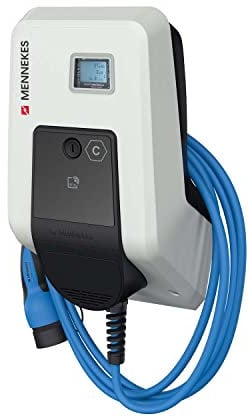 Mennekes 1384202 AMTRON Professional 22 C2-22 kW Wallbox inkl. 7,5m PKW-Ladekabel - Heimladestation - KfW-förderfähig