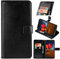 BellaCase Coque Xiaomi Redmi Note 10 5G Étui en Cuir Premium Xiaomi Redmi Note 10 5G [Emplacements pour Cartes] [Béquille] [Magnétique] Housse pour Smartphone Xiaomi Redmi Note 10 5G(Noir)