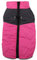 JoyDaog Warme Fleece Hundemäntel für kleine Hunde, D-Ringe wasserdichte Welpen Jacke für kalten Winter,Rosa S