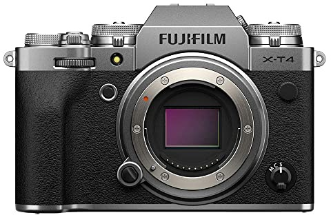 Fujifilm X-T4 Mirrorless Digital Camera, Silver (Renewed)