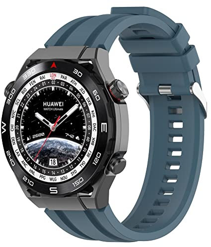 Tyogeephy Cinturino in Silicone Sportivo per Huawei WATCH Ultimate, GT3 SE, Watch Buds, Watch 3 Pro New, GT3 PRO 46MM, GT Runner - 22mm