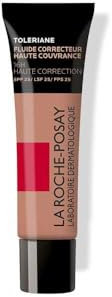 La Roche-Posay Tolériane Korrekturflüssigkeit, hohe Deckkraft, SPF25, 30 ml, Farbton 12