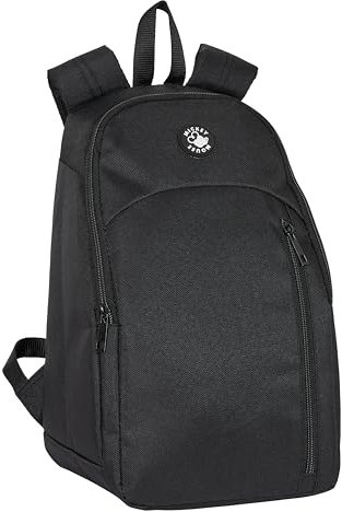 Mickey Black - Mochila Nevera Waterproof, Nevera para Frío y Calor, Nevera Fácil de Transportar, Nevera Impermeable, Nevera para Excursión, 23x18x36 cm, Color Negro