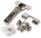 SOTECH 10er Set Topfband T45 110° Eckanschlag Automatikscharnier mit Schnellmontage und Dämpfer inkl. Kreuzplatte, Schrauben und Abdeckung