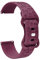 Generic Silikon Armband für Withings ScanWatch 2 38mm, 18mm Wasserdichte Weiche Ersatzriemen, Weiches Silikon Ersatzarmband Uhrenarmband Sportarmband für Damen Herren, Rotwein