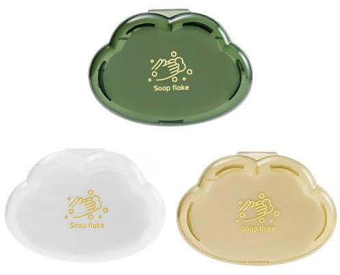 AOEVUIR 150 Pcs Feuille de Savon de Voyage Feuilles de Savon en Papier Feuilles de Savon de Voyage 3 Boîte Feuilles de Savon Feuilles de Savon Portable pour ExtéRieur Camping Randonnée