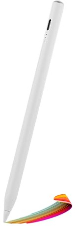 T'nB - Stylet Actif Rechargeable pour iPad pour dessinez et naviguez avec Haute précision - Blanc
