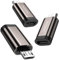 MOSWAG USB C Converter Micro Adapter, USB C Converter Micro Adapter, Adecuado para Samsung Galaxy S7 Edge, S6, S6 Edge C Converter Micro Adapter (3Pack)