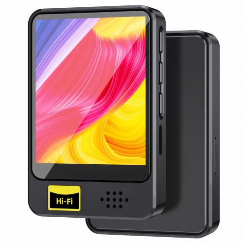 MP3 MP4 Player mit Bluetooth, Musik Player mit USB Aufladung, HiFi Klangqualität, Digitaler Musik MP3 Player für Sport und Reisen (16GB)
