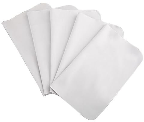10 Brillenputztücher – extra weiches und saugfähiges Mikrofaser – brillenputztuch – 20 x 20 cm Brillenputztücher feucht – ideal für Optiker – für den täglichen Gebrauch
