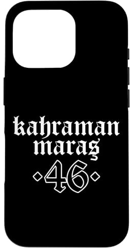46 Kahramanmaras Türkei Pazarcik Göksun Andirin Türkiye Hülle für iPhone 16 Pro