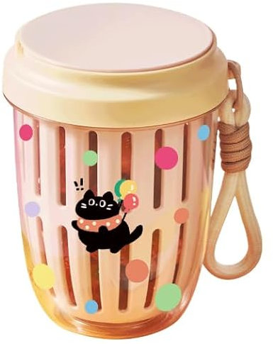 jinminamz Vasos Yogurtera, Mason Jar, Tarros Yogurtera, Portátil Meal Prep 650ml, Overnight Oats Jar para Frescura, Picnics, Avena de Un Día para Otro Y Preparación de Comidas