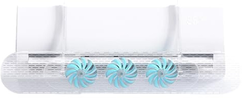 Dérailleur d'air - Écran de protection pour climatiseur mural, dérailleur d'air pour salle de bain, chambre, salon, résidence, appartement