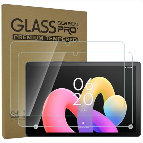 AKNICI Pellicola Protettiva per TCL TAB 10L Gen 4 Tablet 10 Pollici, Vetro Temperato Film per TCL TAB 10L Gen 4 Tablet 10 Pollici, Ultra Trasparente/Anti-graffio/Durezza 9H, Pacco da 2