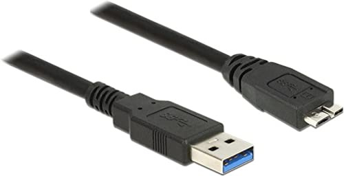 Delock Cable USB 3.0 A Macho USB 3.0 Micro-B Macho DE 1 M