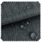 NOVELY® Oxford 350D Outdoor-Stoff im Leinen-Look - Mélange Polsterstoff - Wasserabweisende Meterware 1lfm (02 Graphit)