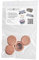 metakreon 4er Pack Stopfen Abdeckkappen für Abstandhalter Handlaufträger Handlaufhalter für Geländer (Eiche)
