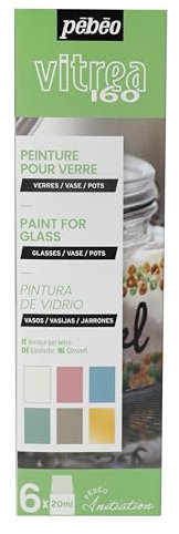 PEBEO V160 Initiation Set, Assorted, 6X20ml