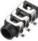 sourcing map 3.5mm Headphone Jack Female Socket Connector Stereo 6 Pins Plastic PCB Mount Black 20pcs